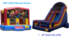 Any 15x15 + Dry Slide Package Any 15x15 + Dry Slide Package