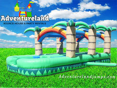 Tropical 2 Lane Slip N Slide Tropical 2 Lane Slip N Slide
